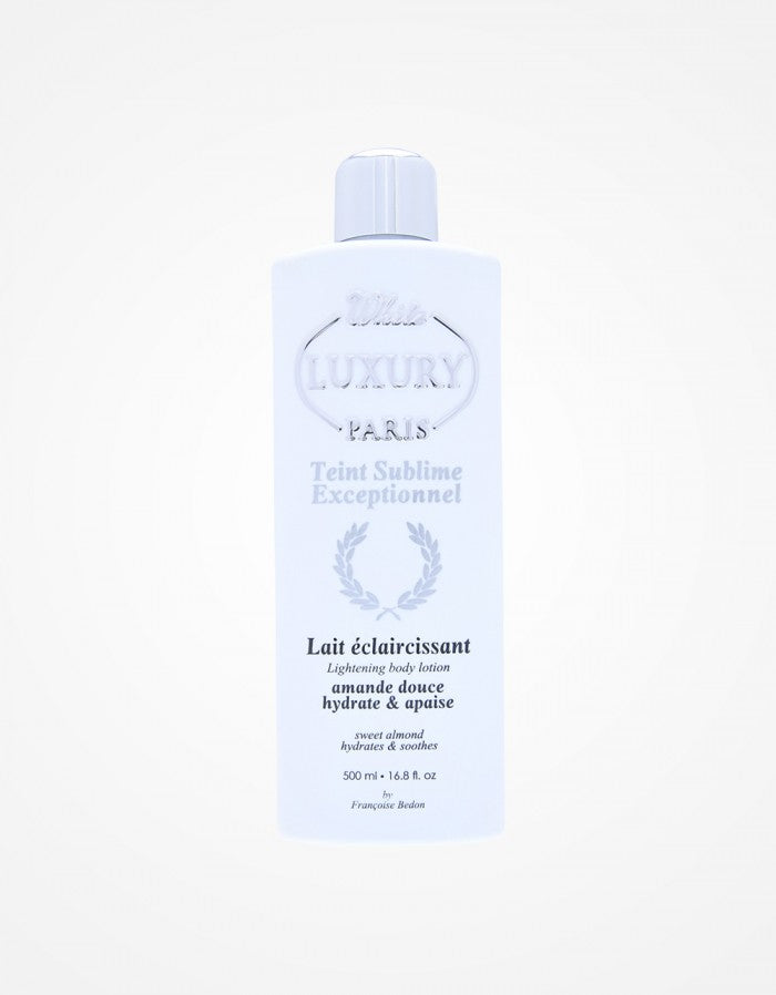 White Luxury Lightening body lotion Sweet almond