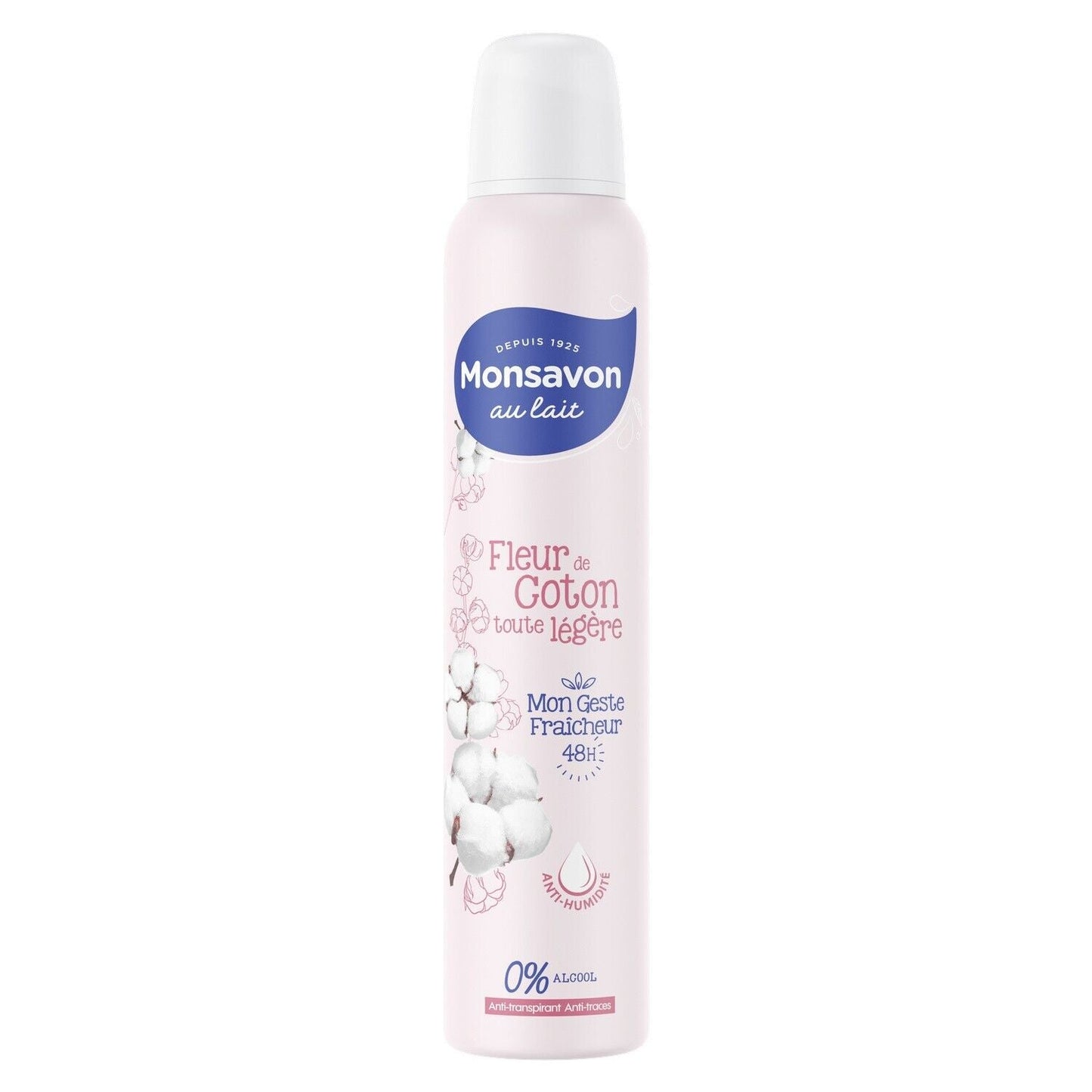 Monsavon fleur de coton toute legere Deodorant