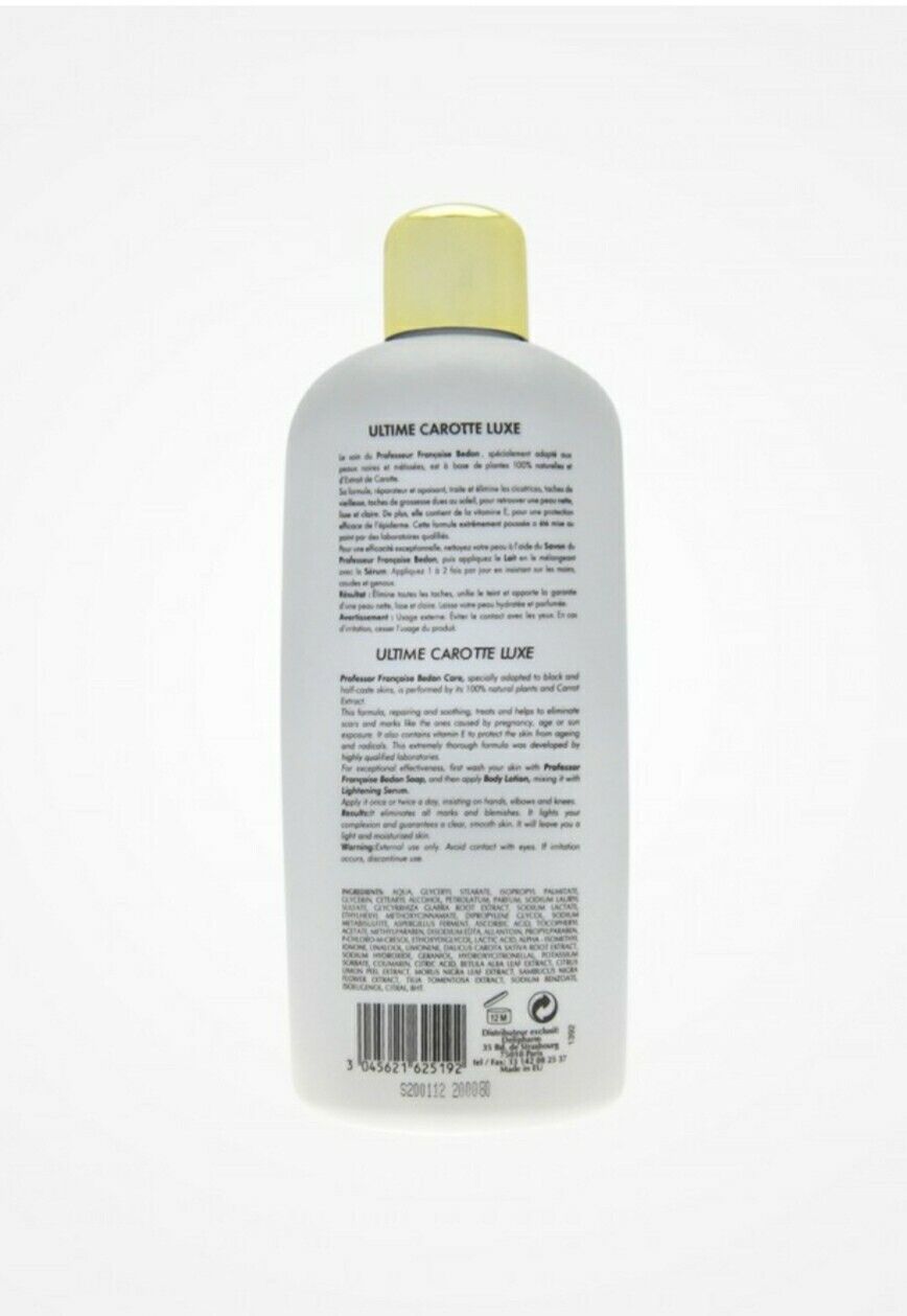 Pr.Francoise Bedon Ultime Carotte Luxe Lotion
